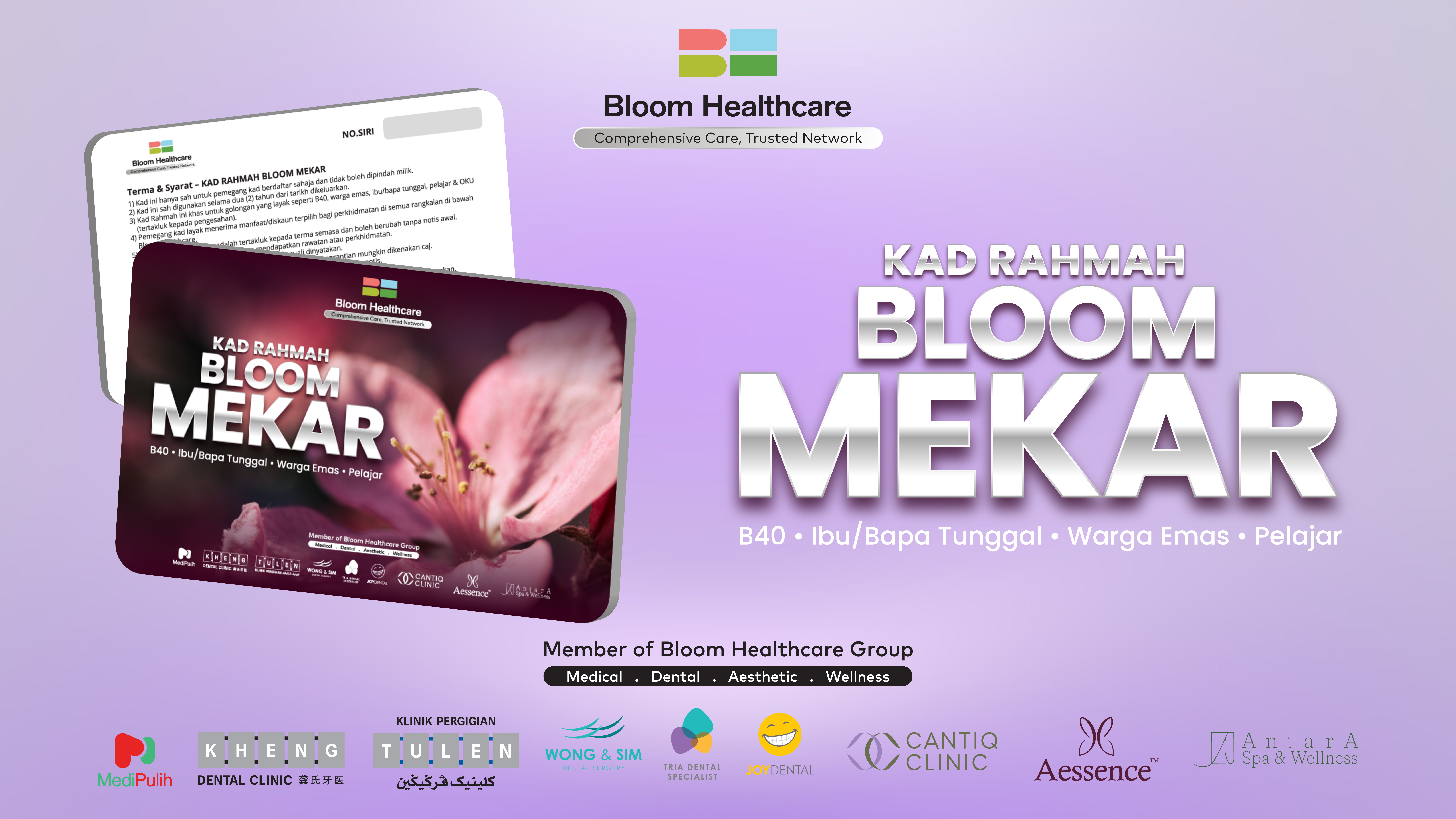 Kad Rahmah Bloom Mekar